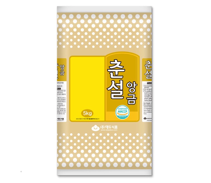 (대두식품) 춘설앙금 5kg : 방산시장 아이러브초코