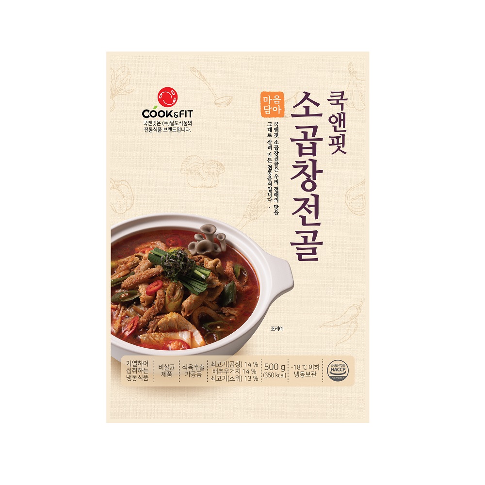 팔도 쿡앤핏 소곱창전골 500g : FOOD파트너스