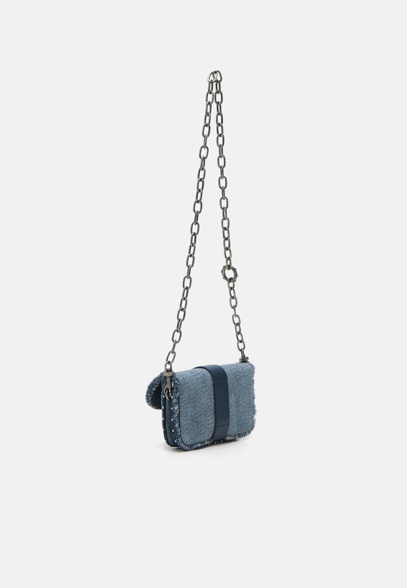 쟈딕앤볼테르 케이트 월렛 체인 데님 숄더 백  ZADIG & VOLTAIRE KATE WALLET GLITTER SHOULDER BAG Z2151H090-K11 : 헤니할로