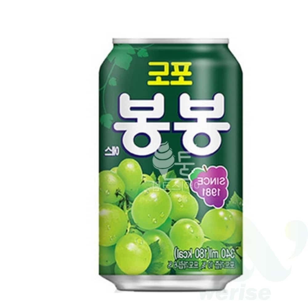 위라이즈 봉봉 포도맛 340ml 1개 봉봉포도알 : 위라이즈
