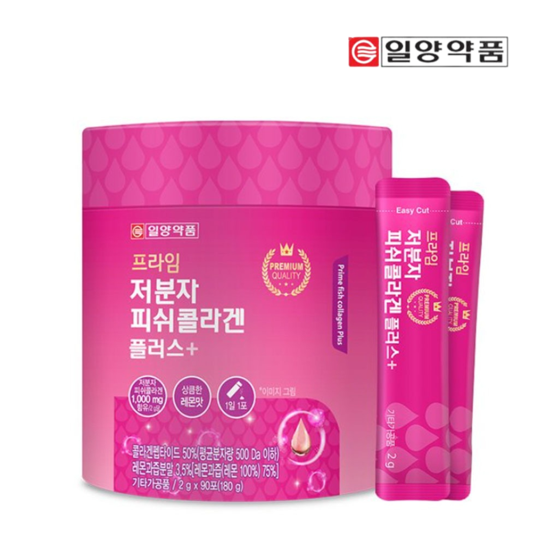 일양약품 프라임 저분자 피쉬콜라겐 플러스 90포 : 땡큐파워
