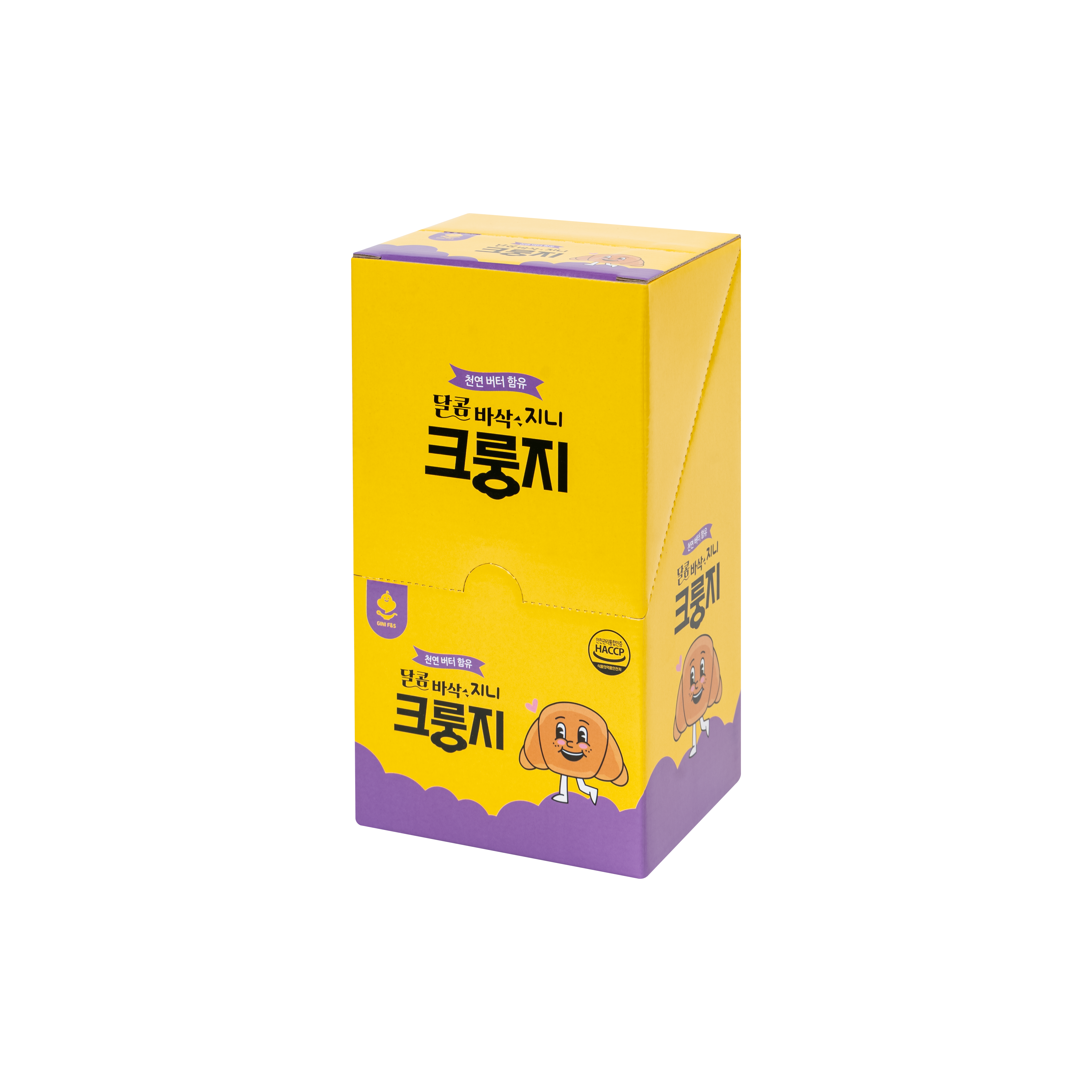 지니 크룽지 10개입 - 천연버터 미니 크룽지 카페 디저트 : 주식회사지니푸드시스템