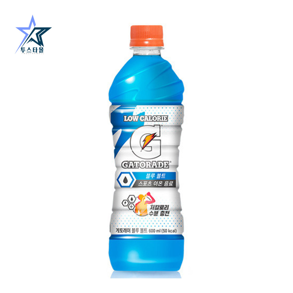 게토레이 제로 블루볼트 레몬 600ml 각6개씩 18개 갈증해소 스포츠 이온음료 : 투스타몰