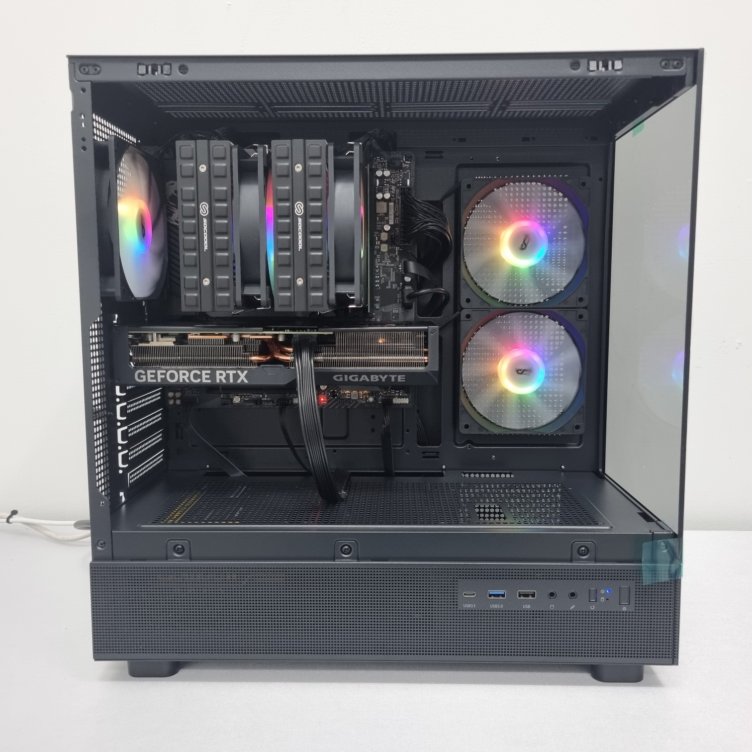 다크플래시 DPX90 어항 케이스 고사양 게이밍 PC : 바른PC공방