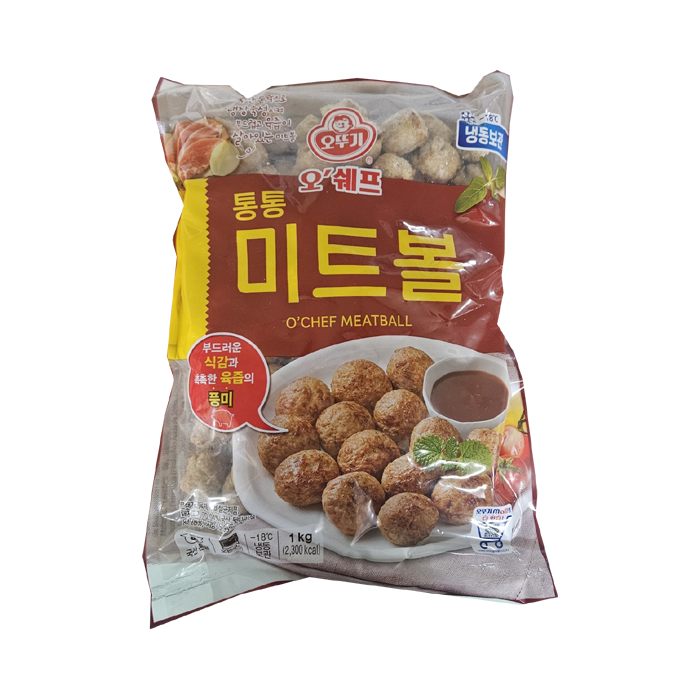 오쉐프 통통 미트볼 1kg : 디엔푸드스테이션