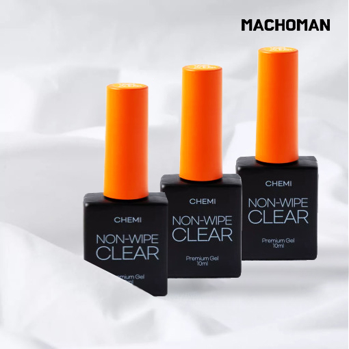 CHEMI 케미 논와이프 클리어 미경화 오버레이 10ml 투명 멀티 캐미 젤 : 마초네일