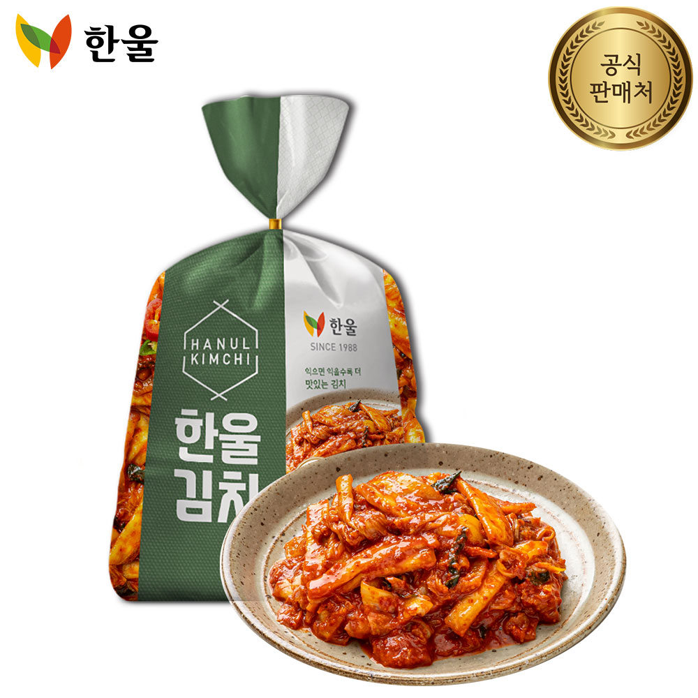 한울 청양 매운실비맛김치 여행용 라면용 자취용 캠핑용 해외여행 매운김치 3kg, 1개 : 헬시픽플러스