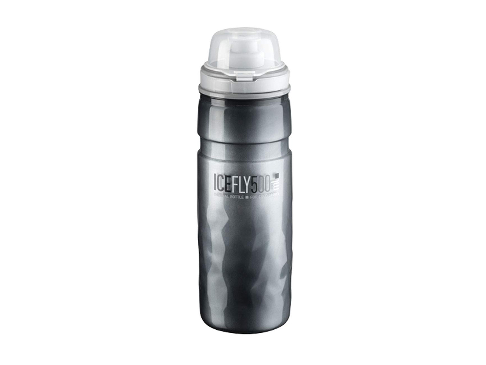 엘리트 아이스 플라이 스모크 물통 500ml 자전거 보냉 보틀 물병 : 바이크월드