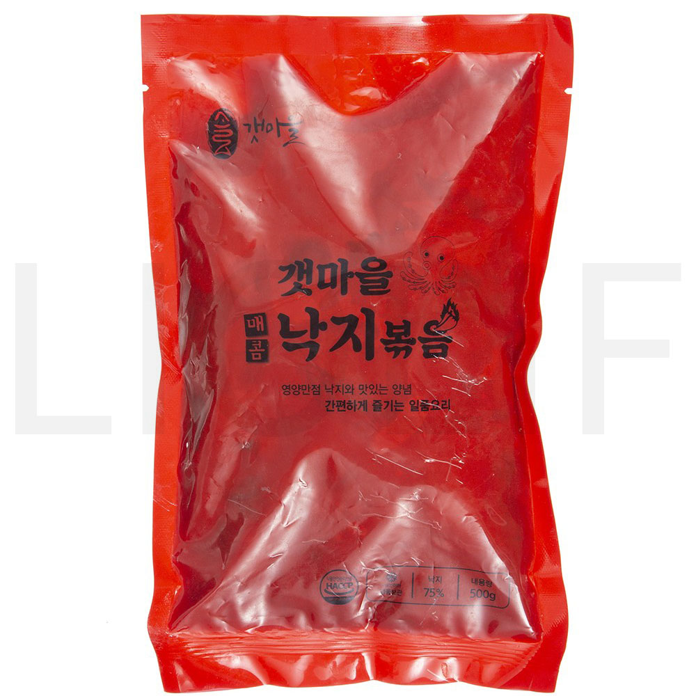 갯마을 해물볶음류 매콤 낙지볶음 (냉동) 500g 1팩 : SUPER SALE