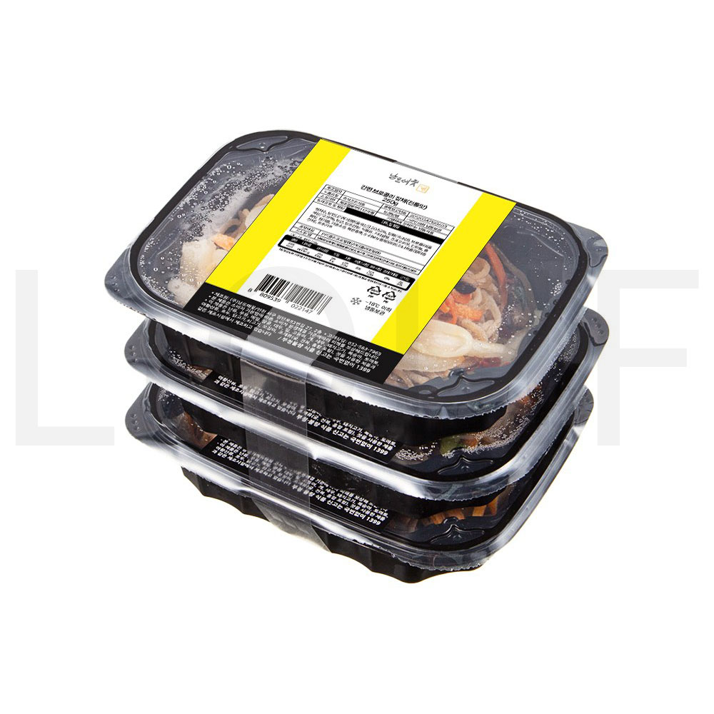 남도애꽃 기타냉동/간편조리식품 간편 브로콜리 잡채 전통맛 (냉동) 250g 3개 : SUPER SALE