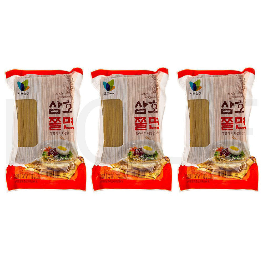 냉장_삼호농산 쫄면 쫄면사리 1kg 3개 : SUPER SALE