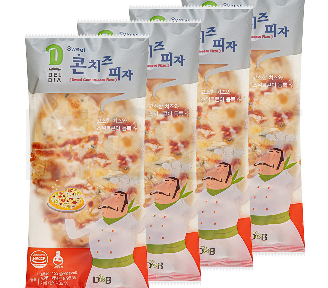 디엔비 빵 콘치즈피자 100g 4개 : SUPER SALE