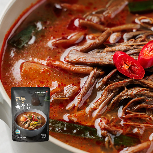 교동 육개장 500g(실온) 10개 : 꿈을 더하는 가게