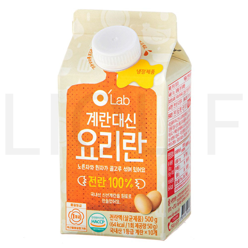 오랩 기타냉동/간편조리식품 계란대신 요리란 500g 1개 : SUPER SALE