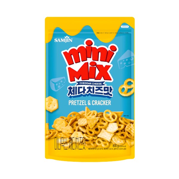 삼진 미니믹스 체다치즈맛 800g : 안주상회