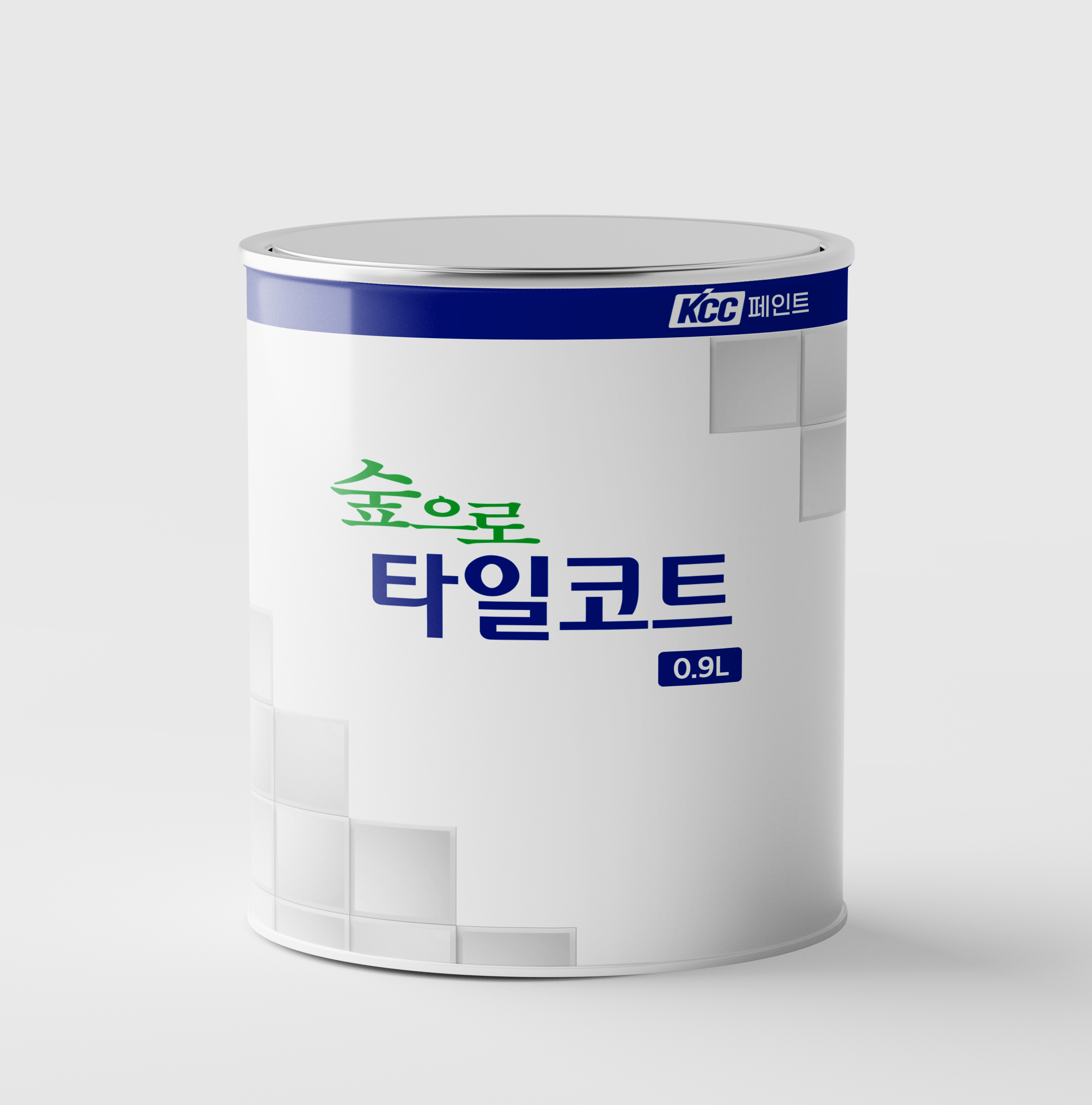 타일 페인트 화장실 욕실 주방 베란다 KCC 숲으로타일코트 0.9L 1액형 회색 : 방수스토어