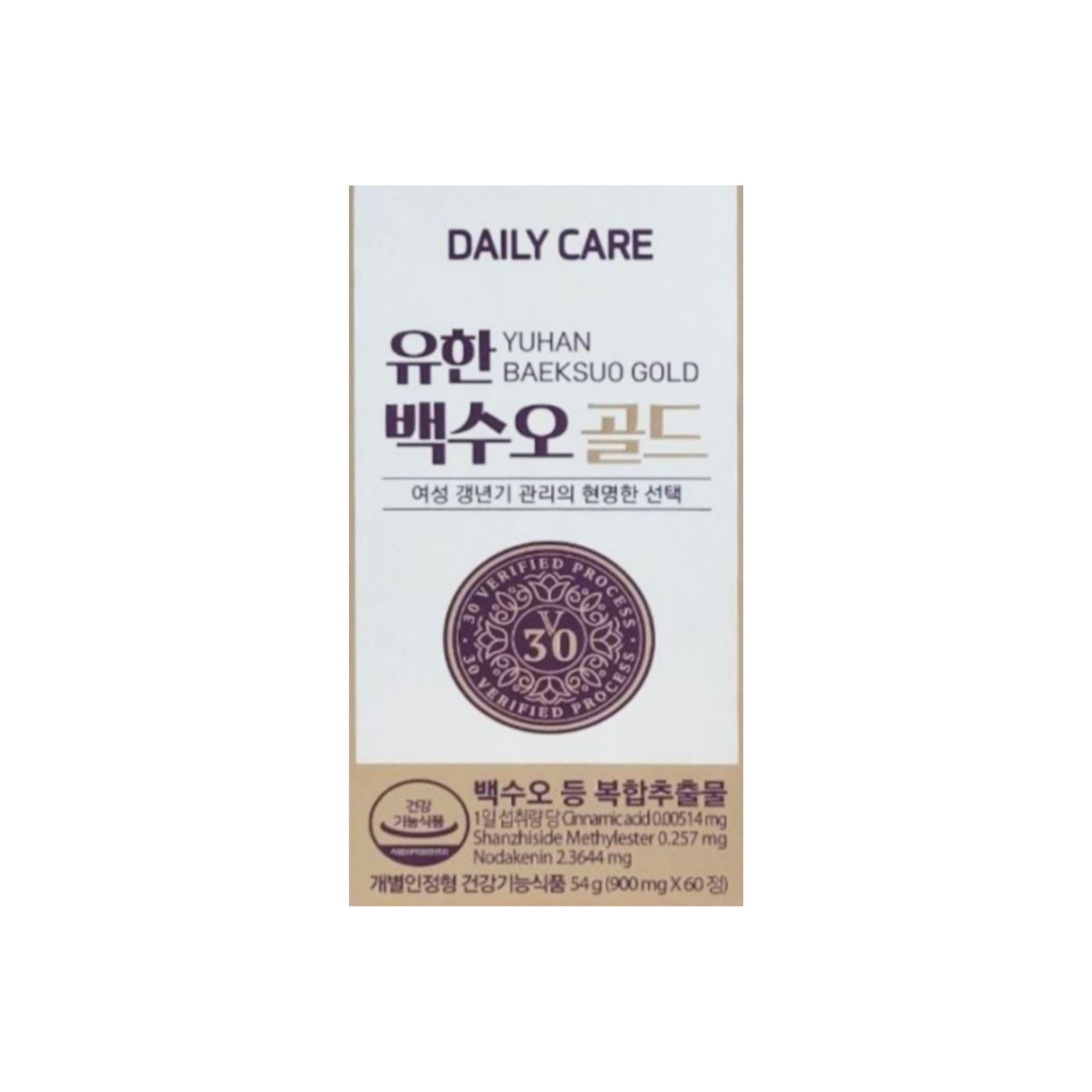 유한양행 유한 백수오 골드 900mg x 60정 : 다모아온라인쇼핑