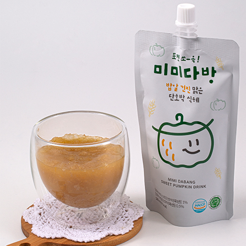 미미다방 전통음료 단 호박 식혜 180ml, 10개 : 대유잼떡볶이