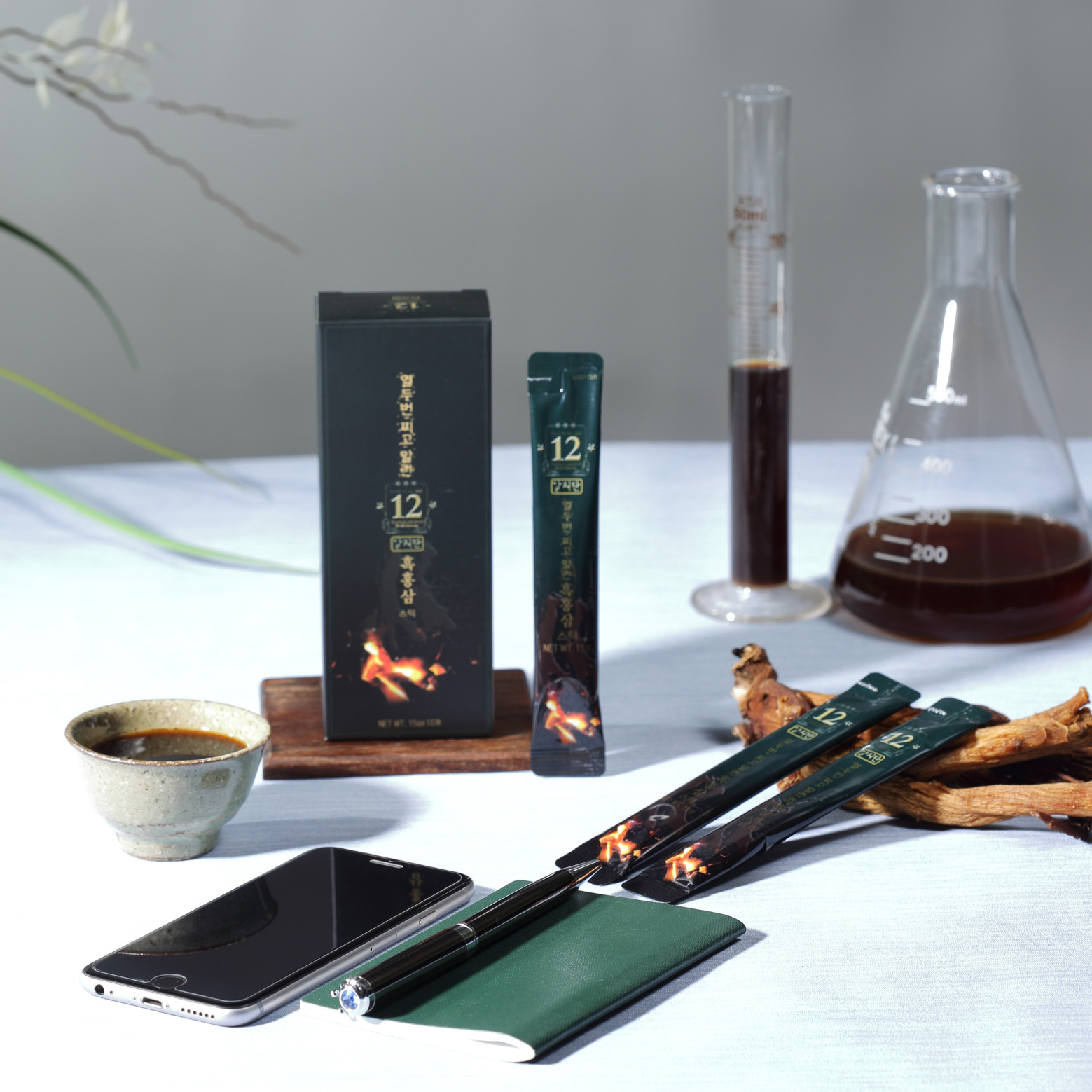 [알지단] 12증포 흑홍삼 스틱 15g x 30포 흑삼 홍삼 명절 부모님 선물 : 제이지알지단