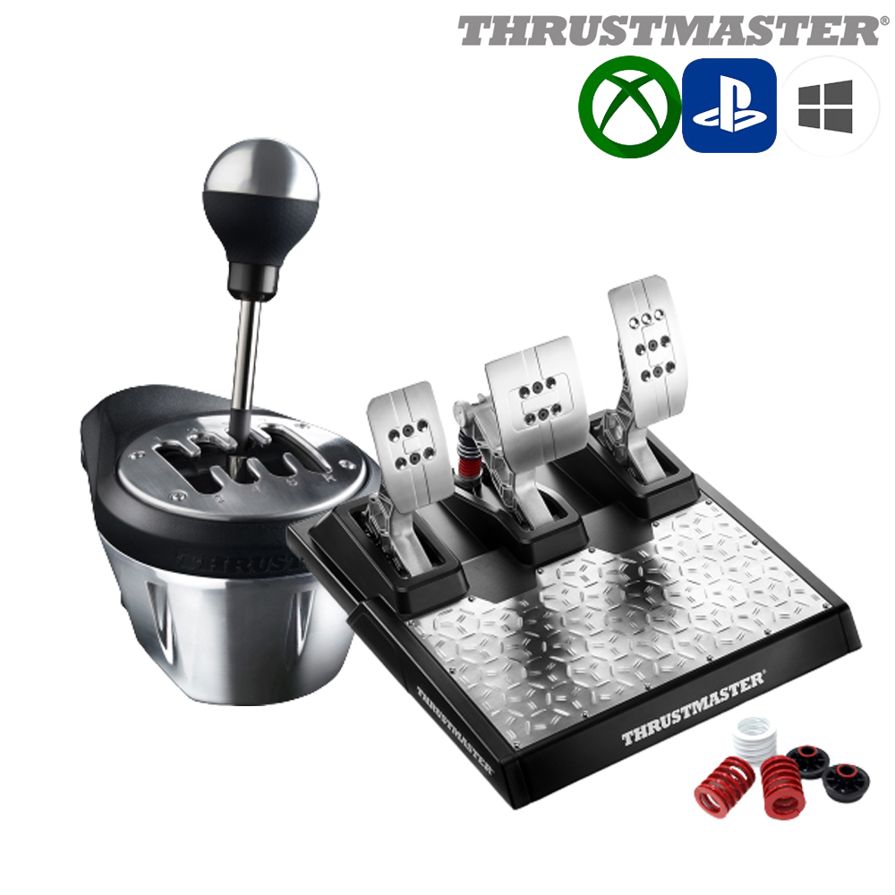트러스트마스터 TH8A ADD-ON 쉬프터 + T-LCM 3페달 패키지 (PS,XBOX,PC) : R247몰
