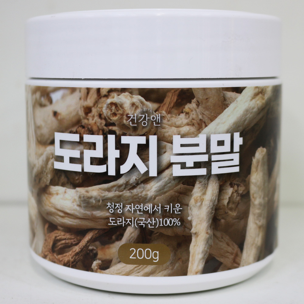 [사하구 배달] 청정 자연에서 키운 도라지분말 200g [신평 고려홍삼총판] : 동네시장 장보기