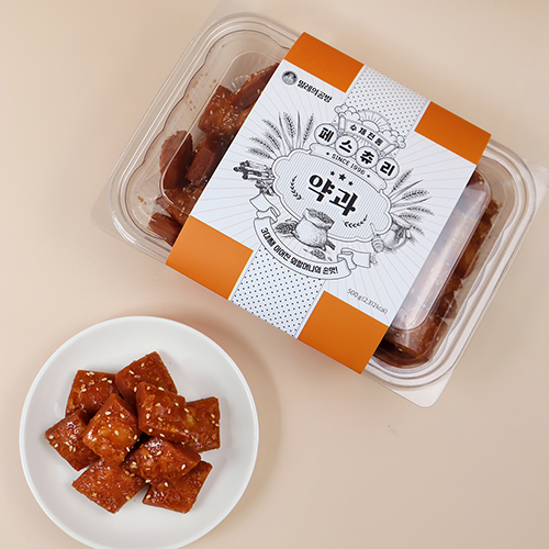 밀레의공방 수제 페스츄리약과 500g 모약과 미니 : 약이되는밥상