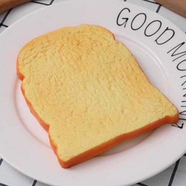 스트레치 짜기 시뮬레이션 빵 장난감 토스트 케이크 음식 아침 감각 비닐 탄성 : 파르케몰