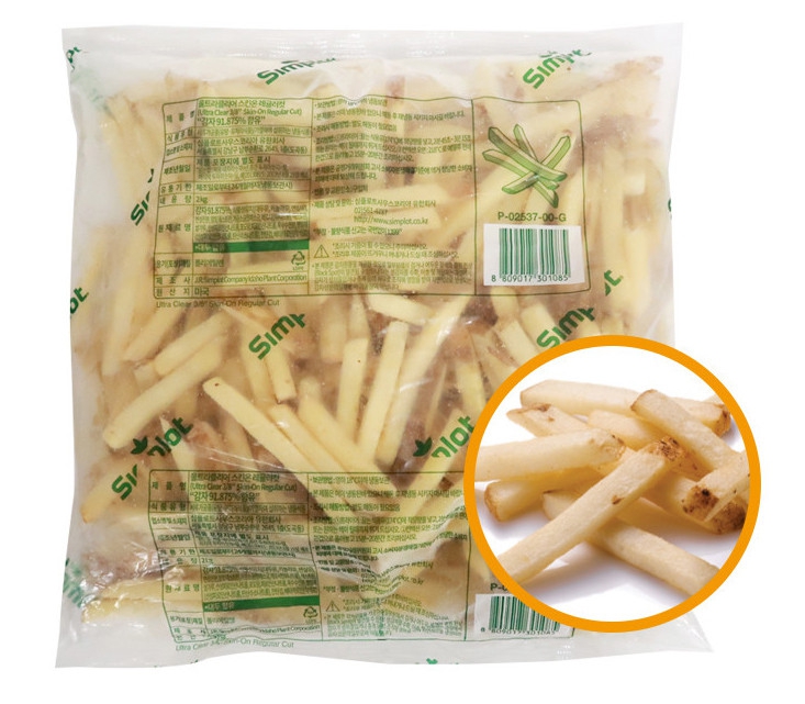 심플로트 울트라 클리어 스킨온 레귤러컷 2kg 막대감자 : 유명한푸드