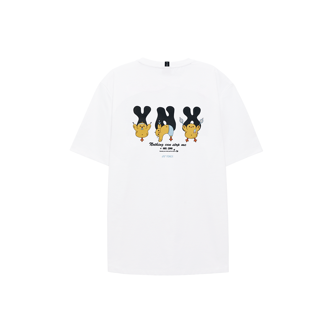 요넥스 2024 F/W 데일리웨어 캐주얼 오버핏 남녀공용 반팔 티셔츠 전략점 전용 한정판 243TS045U : 요넥스 나이스민턴
