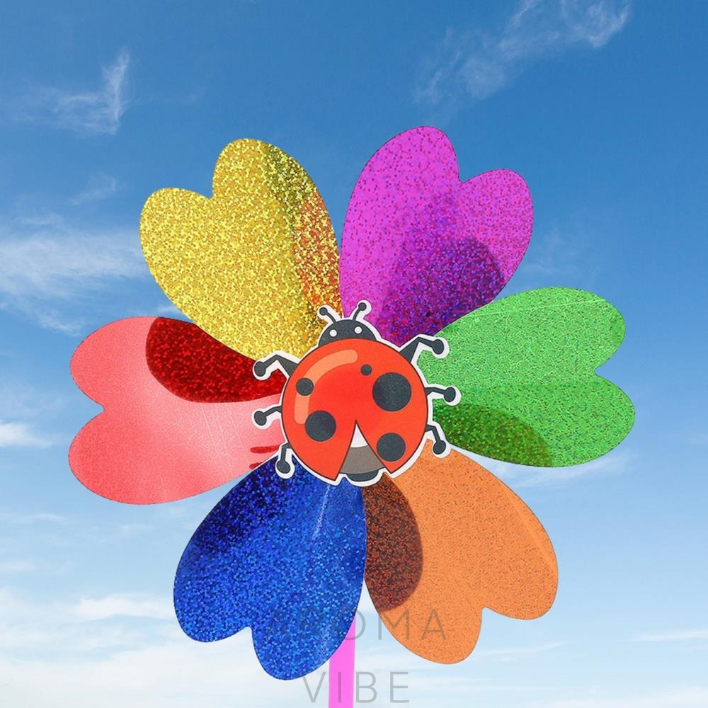 THCO16 무당벌레바람개비10p 바람개비만들기재료 바람개비DIY : 더행복상사6