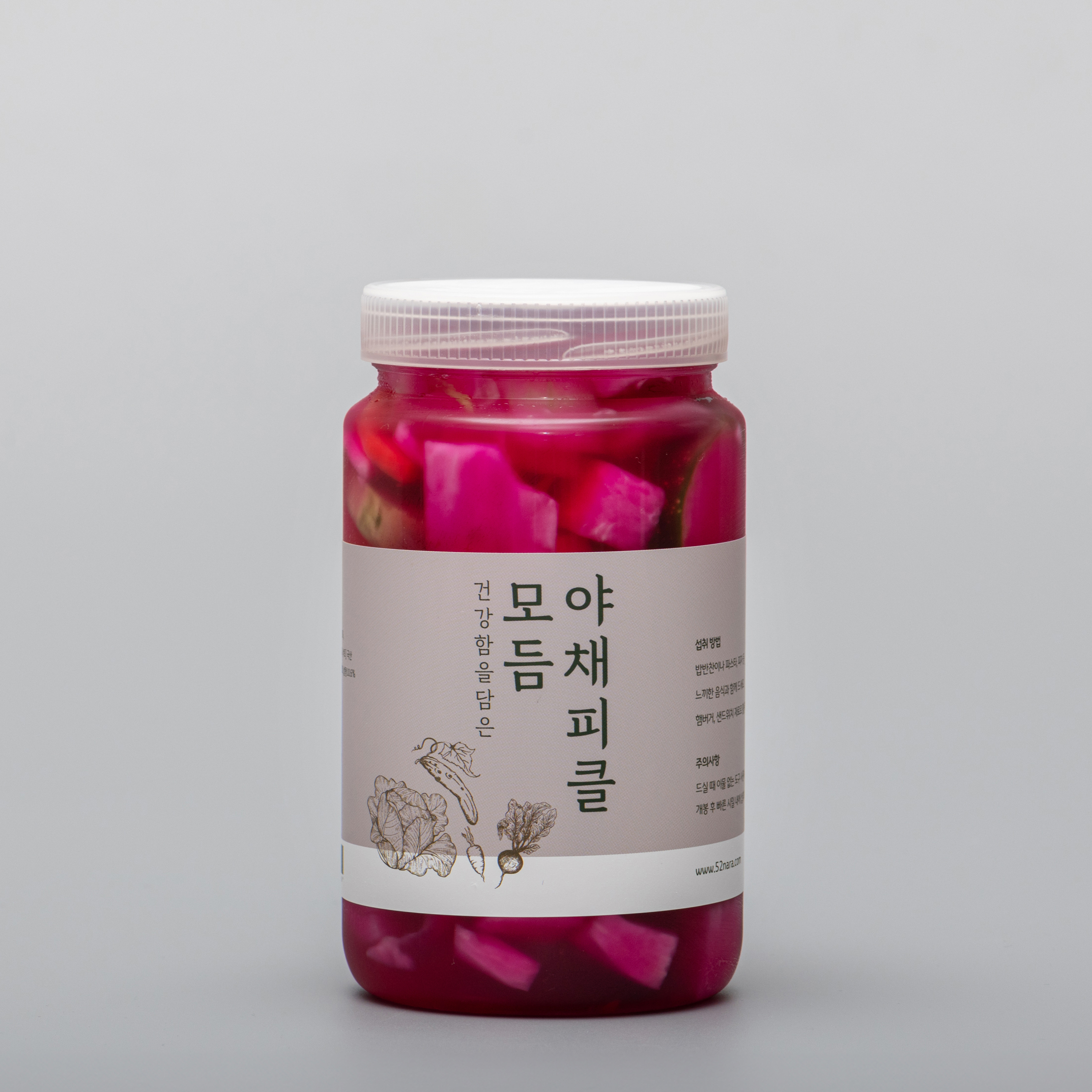 [모듬야채피클] 수제피클, 야채모듬 모듬피클, 제철채소로 만든 수제피클 : 오이나라피클공주
