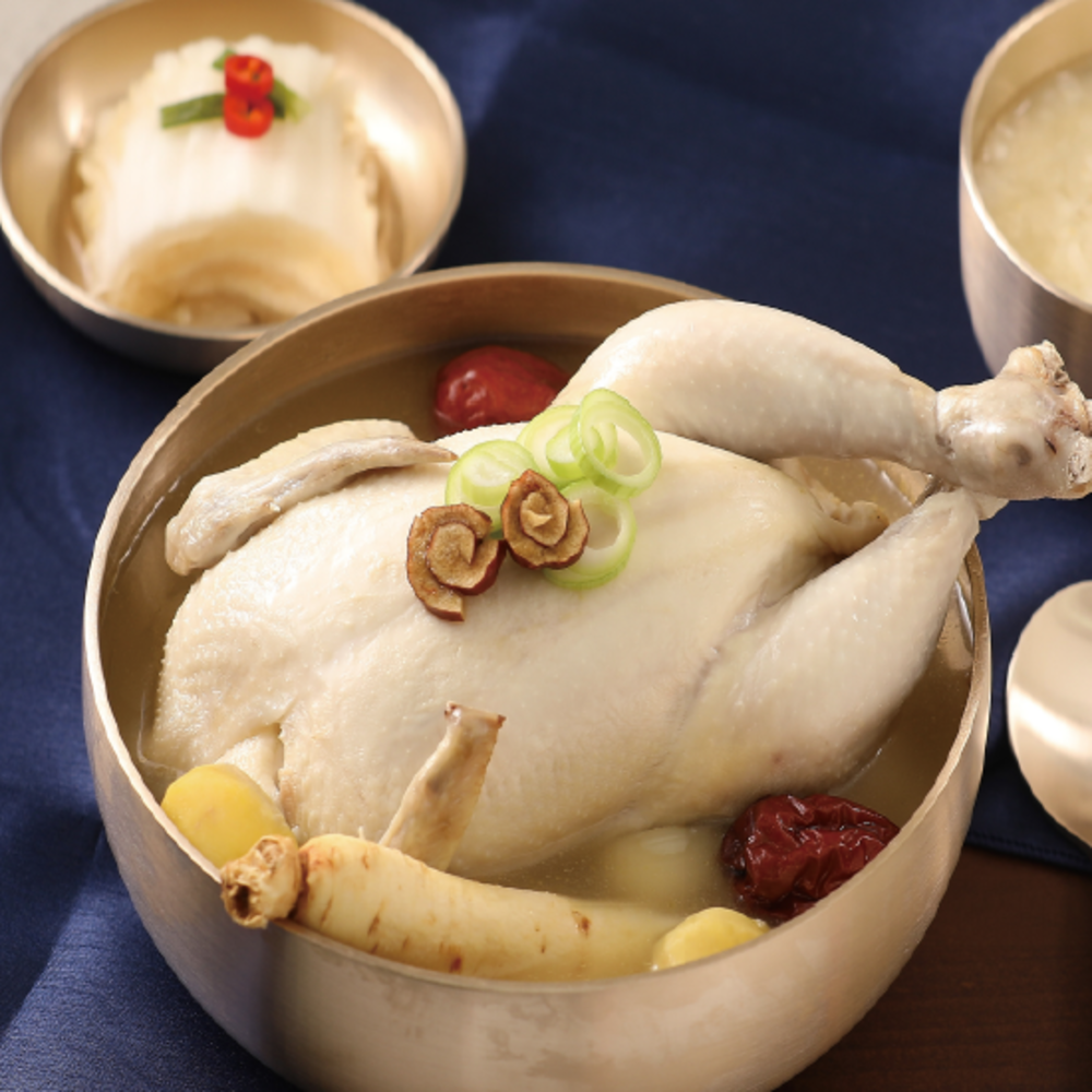 한상차림 진 삼계탕 1000g 보양식 복날 닭 : 주식회사 케이푸드링크