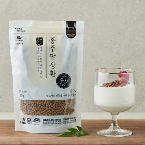 [홍주발효식품] 국산100% 팥장 팥 장 환 500g : 서울동행상회