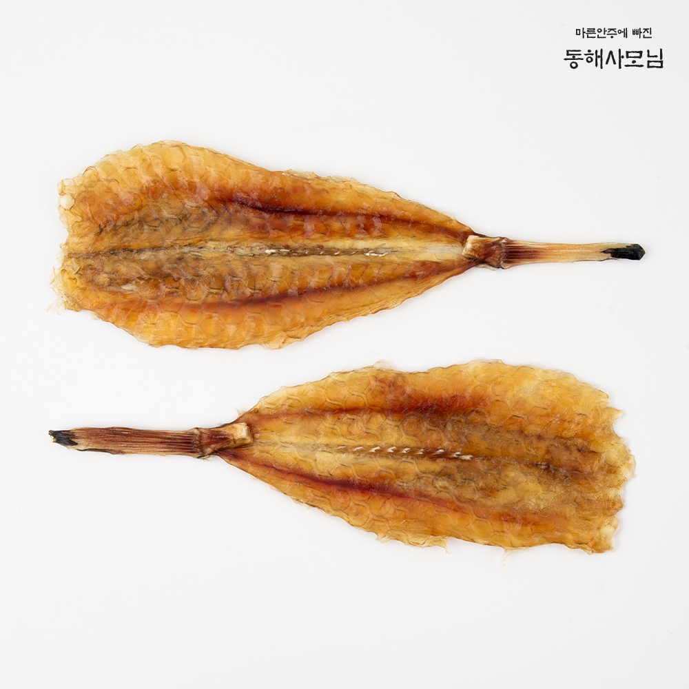 동해사모님  순살 통통 아귀꼬리포 마른안주 200g : 동해사모님