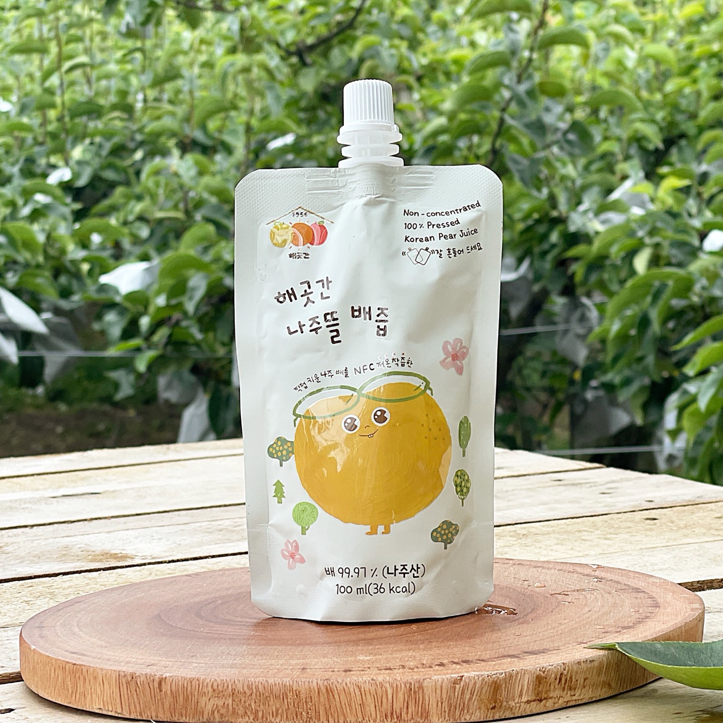 물 넣지 않은 100% 나주 생배즙 환절기에 좋은 아기배즙 100ml 30포 : 해곳간
