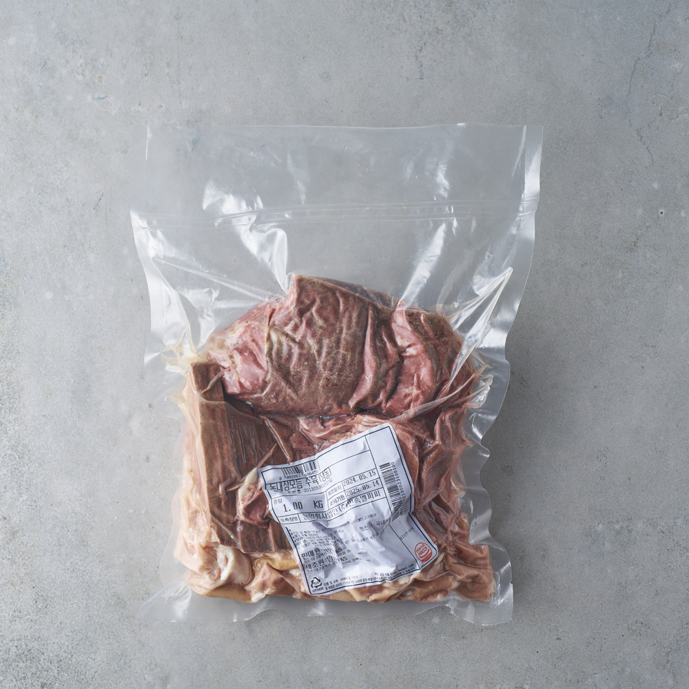 돈두육미 삶은 돼지내장 오소리감투 허파 염통 간 모듬 1kg 찰순대 소창 국밥재료 : 돈두육미