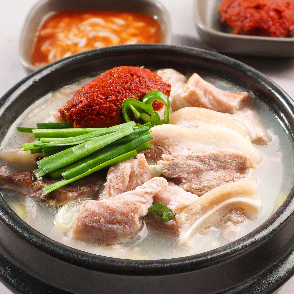 미트타임 고기 순대국 x 4팩 돼지국밥 5종 진한 육수 건더기 듬뿍 : 미트타임