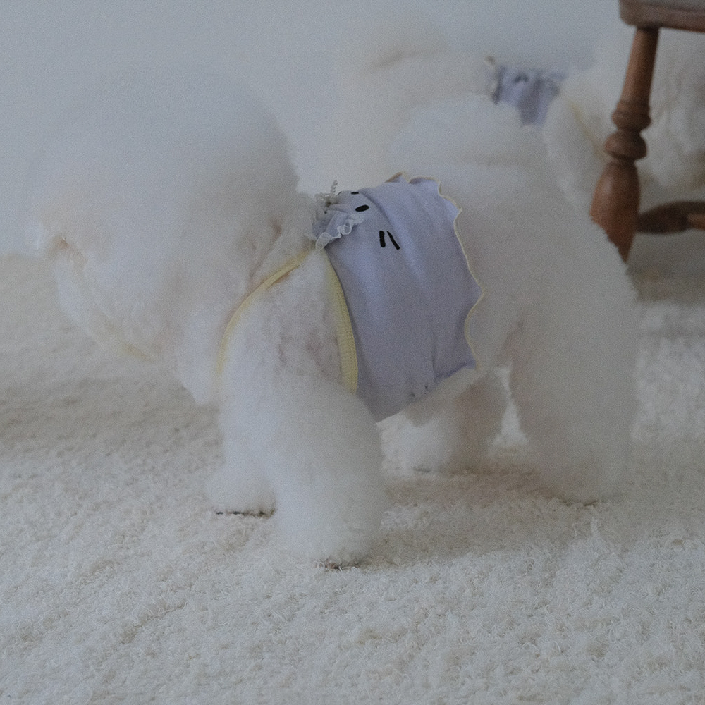 베베브레스 부부 크롭 탑 - BuBu crop top lavender : 베베브레스