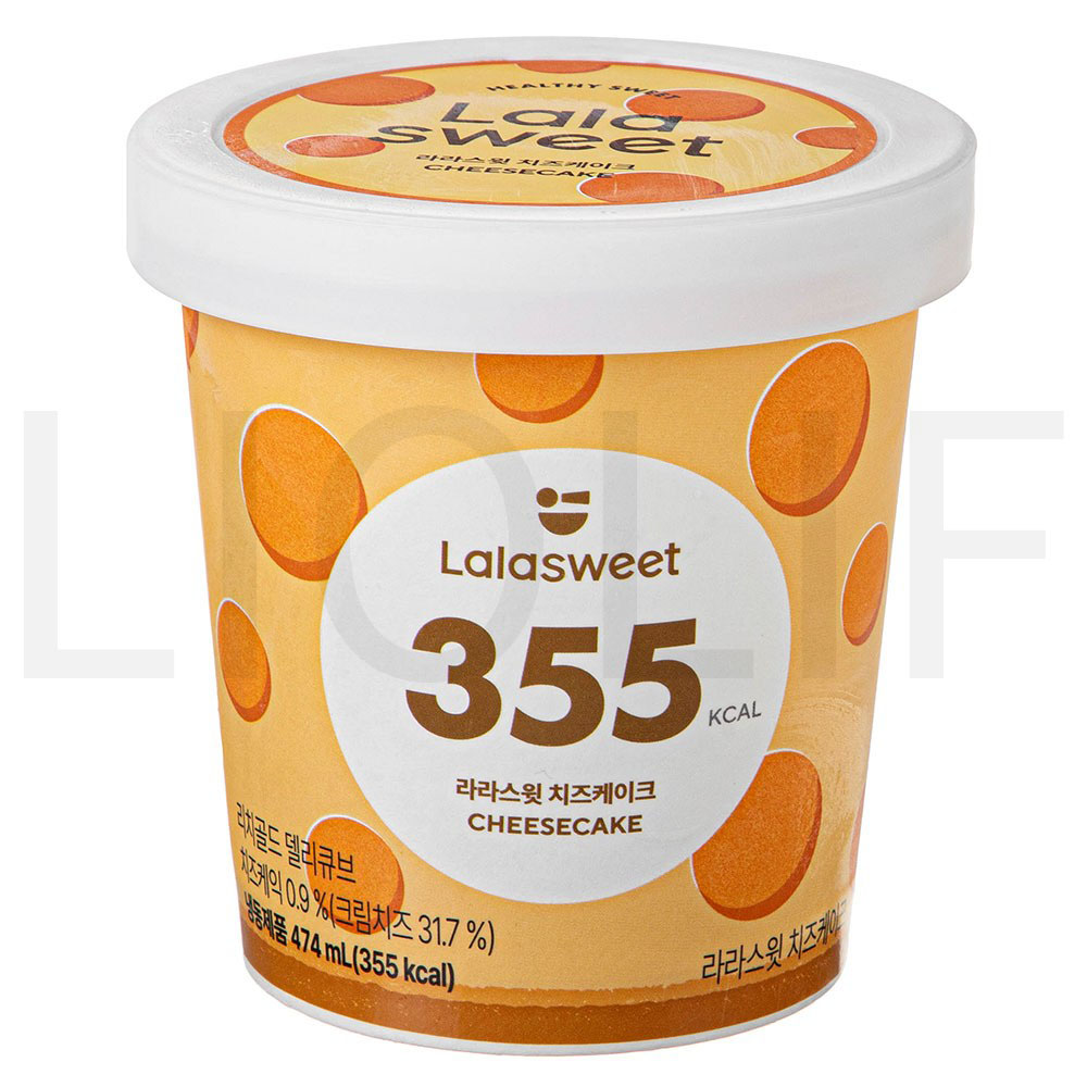 라라스윗 아이스크림 치즈케이크 아이스밀크 (냉동) 474ml 1개 : SUPER SALE