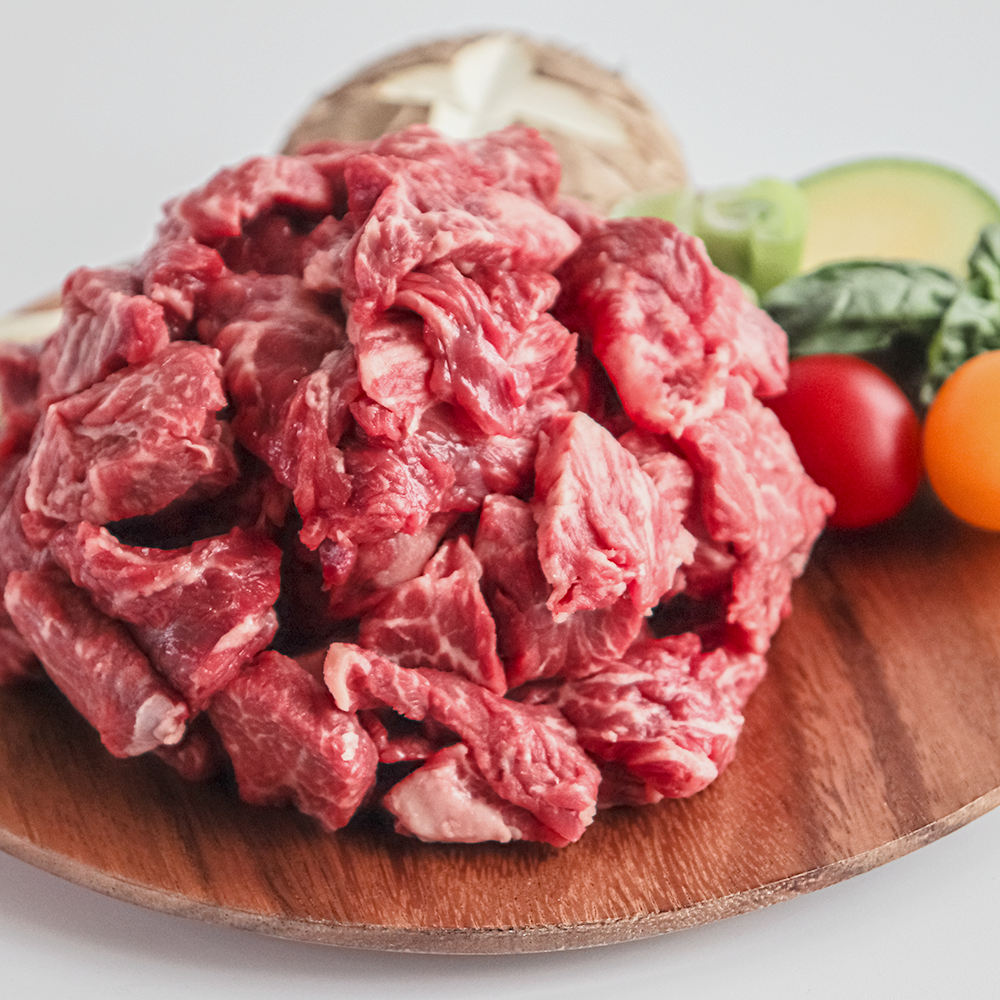 [도담신선육] 국내산 한우1등급 냉장 소 갈비양지 500g 국거리 : 도담신선육-고기119
