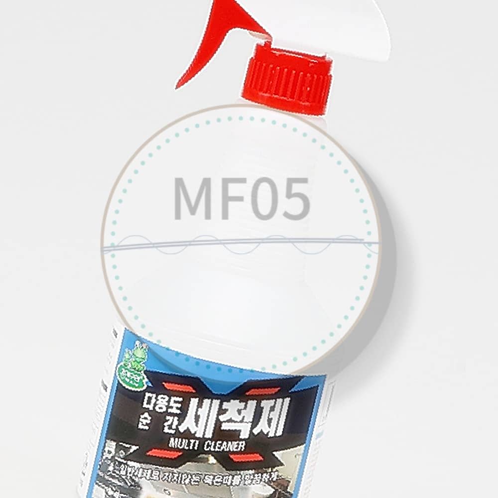 MF05 청개구리 다용도 순간세척제 600ml 1개 기름때 청소 세제 찌든때제거 우수 한 : 천경오상회