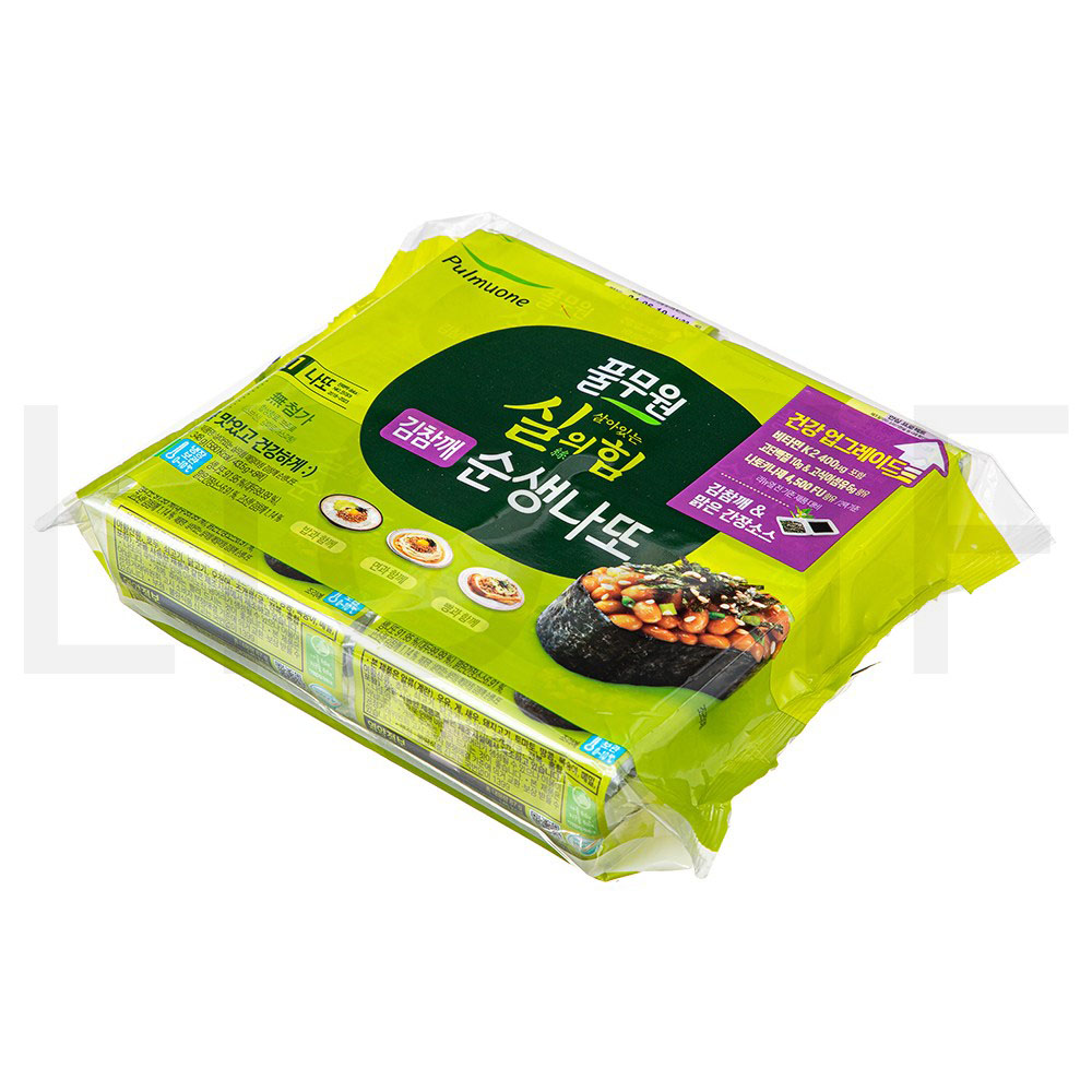풀무원 낫토 김참깨 순생나또 43.5g 24개 : SUPER SALE