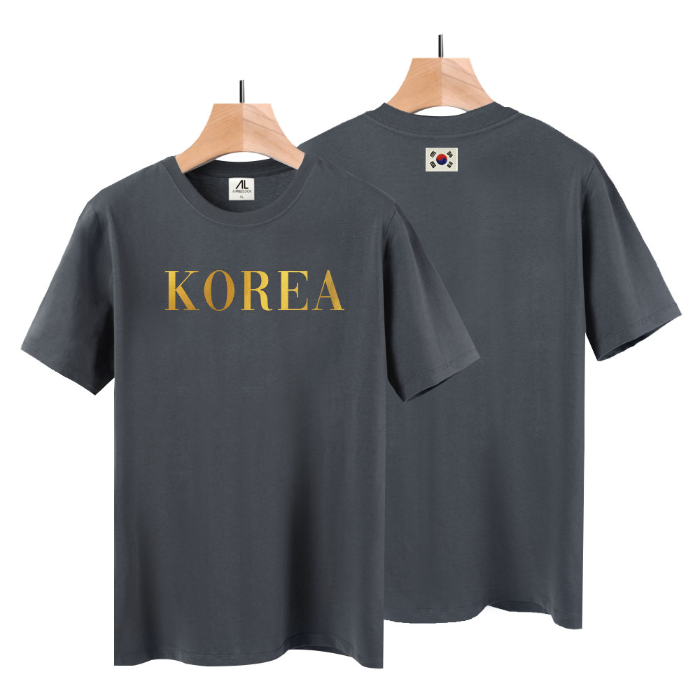 로카티 국가대표티셔츠 팀코리아 면스판 AS-골드코리아 : 엠블룩