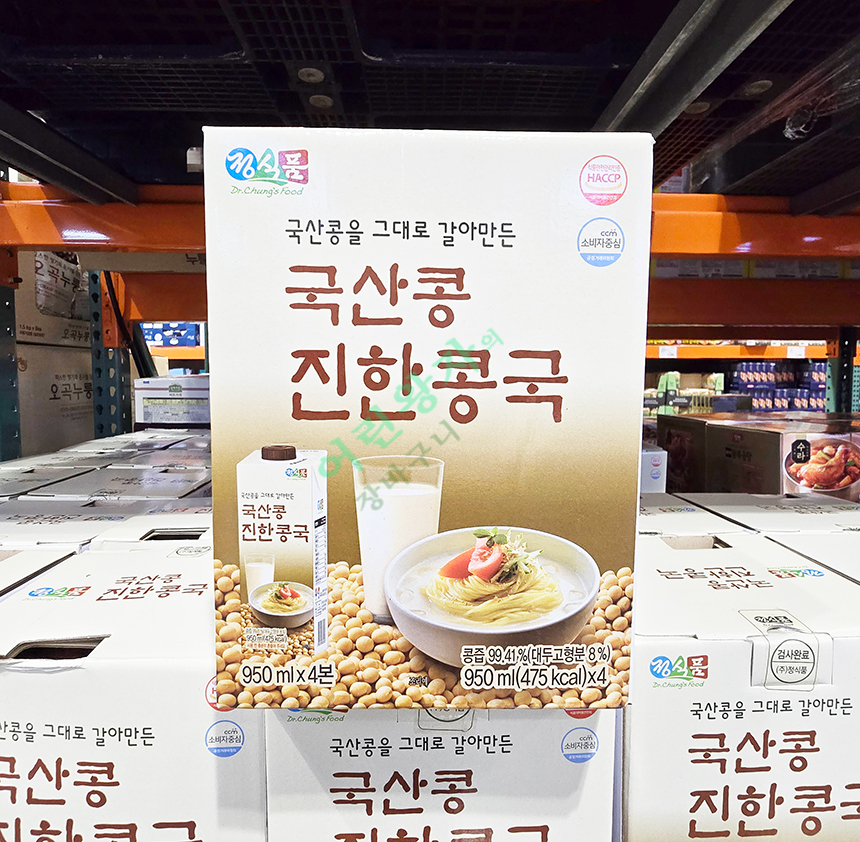 정식품 국산콩 진한콩국 950ML X 4 코스트코 : 어린왕자의 장바구니
