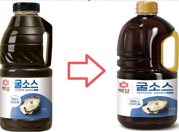 CJ 백설 남해 굴소스 2.4kg 대용량 업소 식당 : SB푸드시스템
