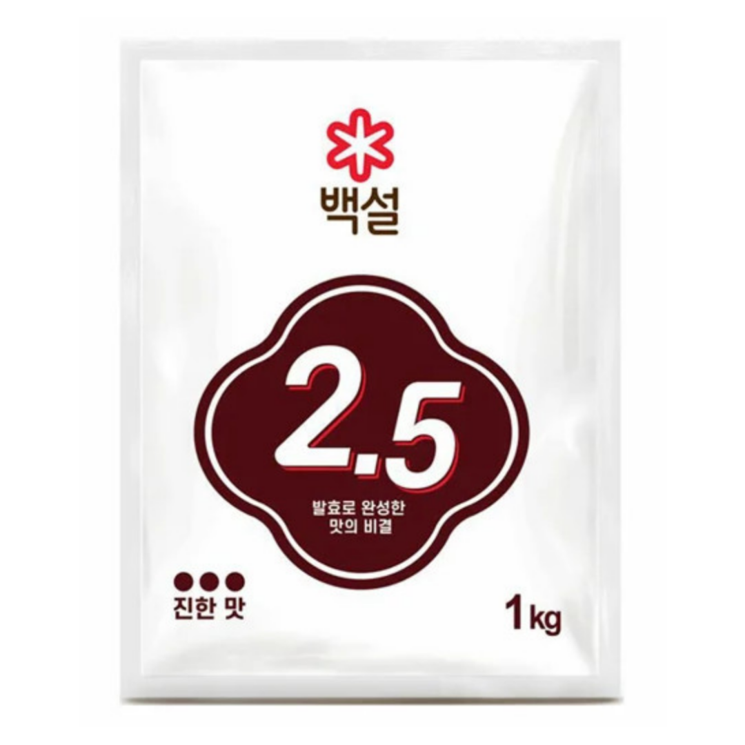 핵산 2.5 1kg 백설 CJ 제일제당 : 풍년종합상사