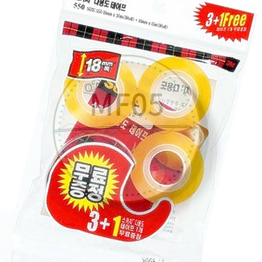 MF05 3M 스카치다용도테이프 리버시블 접착테이프 강력 한 방수테이프 블랙박스용 : 천경오상회