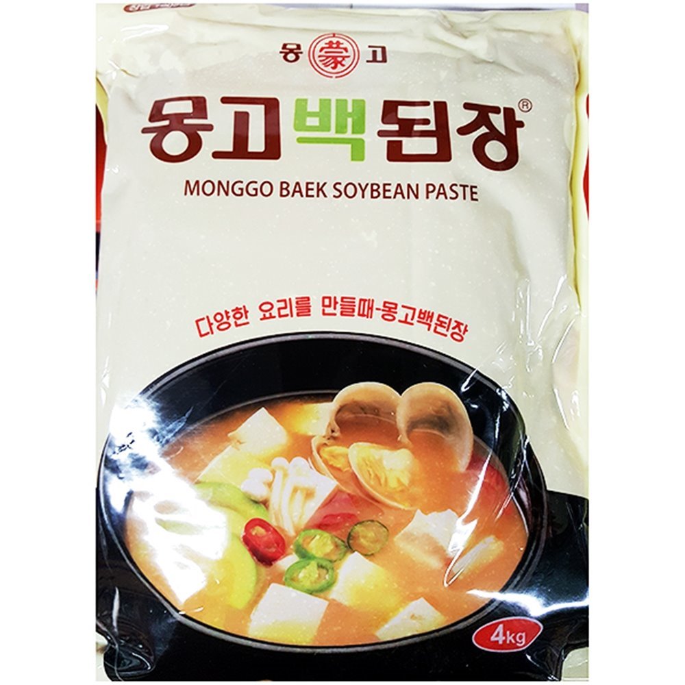 백된장(마산몽고 4kg) 다양한 요리 몽고된장 : 싼대로마트