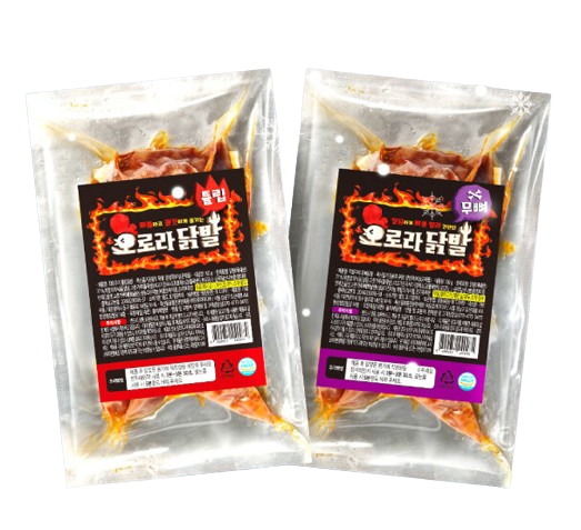 오로라닭발 오로라 튤립닭발150g 7팩+오로라 무뼈닭발150g 3팩 : 비타상사