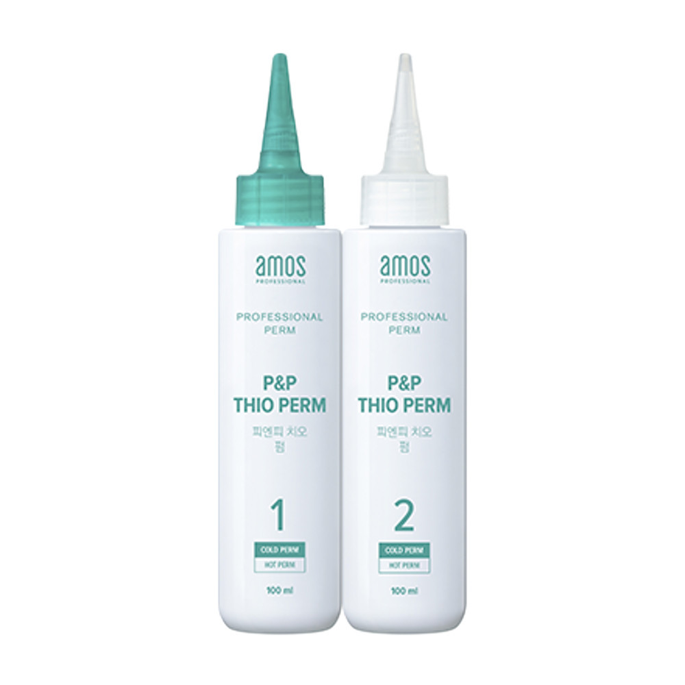 아모스 피앤피 치오 펌 1제 100ml + 2제 100ml : 주식회사 클린업사무소